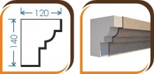Карниз-040
